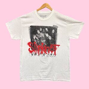 Slipknot Dual Sided Tour Dates Heavy Metal Band Tee L